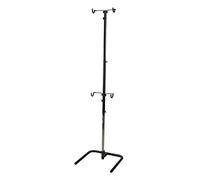 Bicisupport Bs055 Double Bike Repair Stand Silver One Size Black