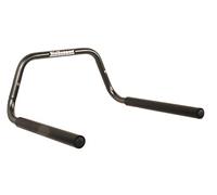 Bicisupport Two Bicycle Wall Mounted Bicycle Rack, Black, Universal