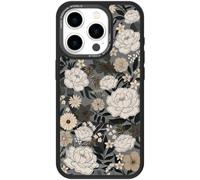 bicol Magnetic Case for iPhone 13 Pro, Cute Floral Matte Phone Cover | Compatible with MagSafe, Military Grade Drop Protection, Slim Fit Aesthetic Phone Case for Women Girls