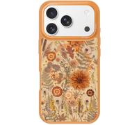 bicol Magnetic Case for iPhone 17 Pro Max, Cute Floral Matte Phone Cover | Compatible with MagSafe, Military Grade Drop Protection, Slim Fit Aesthetic Phone Case for Women Girls