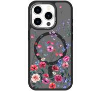bicol Magnetic for iPhone 13 Pro Max Case, Cute Floral Matte Phone Cover | Compatible with MagSafe, Military Grade Drop Protection, Slim Fit Protective Phone Case for Women Girls