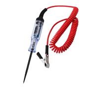 Bicolor LED Automobile Light Pointed Probes 91 Foot Spring Cable for Blend Wiring Assessment Automobile Circuit Tester