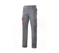 Bicolour Multi-Pocket Trousers Velilla Gris 46