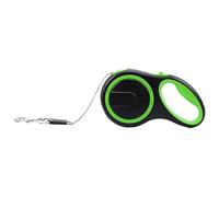 Bicolour Retractable Pet Leash Automatic Extending 8 Meter Rope Flexible Borzoi Roulette 26Feet 1Pcs(Light green)