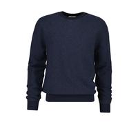 Bicolour Textured Cotton and Wool Pullover Gant Bleu L