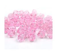 Bicone Glass Crystal Beads, Crystal Bicone Faceted Spacer Beads 3mm 4mm 6mm Multicolor 255 pcs for DIY Jewelry Making(J-45,3mm)