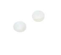 Bicrops-Soft Silicone Eyeglass Ear Hooks, 10 Pairs of Glasses Anti Slip Grips for Sunglasses, Reading (White)