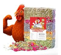 Bicrown 21oz Premium Chicken Nesting Herbs - Natural Dried Blend, Lavender Rose Mint Mix, Helps Reduce Odors and Freshen Coop Naturally, Relaxing & Calming Herbs for Happy Hens