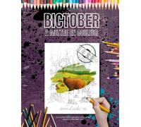 BICTOBER à mettre en couleur.: 31 illustrations à colorier faites au BIC durant le INKTOBER 2023