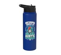 Bicuspid Aortic Deluxe Upgrade Stainless Steel Insulated Water Bottle