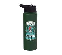 Bicuspid Aortic Deluxe Upgrade Stainless Steel Insulated Water Bottle