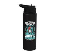 Bicuspid Aortic Deluxe Upgrade Stainless Steel Insulated Water Bottle
