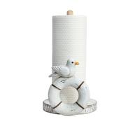 Bicuzat Retro Ocean Style Paper Towel Holder Stand, Resin Crafts Display for Kitchen Countertop, Cafe Western Restaurant Cake Shop Dessert Shop-Seagull A