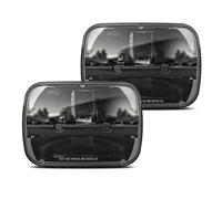 BICYACO 1 Pair 105W Rectangular 5x7/ 6x7 Inch Led Headlight High Low Beam Headlamp Compatible with Jeep Wrangler YJ Cherokee XJ Kenworth T300 1997-2010 Replacement H6054 H5054 H6054LL 69822 6052 6053