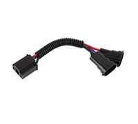 BICYACO H4 to H9/H11 Wire Harness Adapter Compatible with Motorcycle 2014 2015 2016 2017 2018 Street Glide Special Road King/Road King Special,H4 Splitter Harness for Dual Beam Headlights