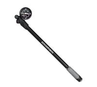 bicycel Fork Pump - Travel Repair Kit, Mountain Bike Maintenance Accessory | Portable 300psi High Pressure Air Pump For Suspension Setup, Built In Gauge And Bleed Valve For Outdoor Cycling Trips