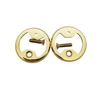Bicycle Accessories Strong Alloy Plates Compatible with Both For Wahoo & For SpeedPlay Models (Golden)