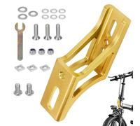 Bicycle Adapter for Folding Bikes, Height-Adjustable Front Luggage Rack for Folding Bikes, Stable Holder, Bicycle Accessories, Ergonomic, Outdoor, Adventure