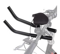 Bicycle Aero - Lightweight Metal Armrest Kit, Ergonomic Riding Accessory, Streamlined Bike Control Frame, Comfort Grip Structure | for Time Trial Training Commuting Sport Fitness Touring Adventur