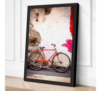 Bicycle Against Decay Urban Canvas Wall Art Print 18x12 Inch | Ready to Hang, Gallery Wrapped, Fade-Resistant Inks, Securely Packaged, UK Made