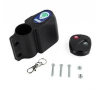 Bicycle Alarm Lock Wireless Anti-Theft for System Vibration Sensor High Volume Siren with Remote for Electric Bike Scooter Trailer