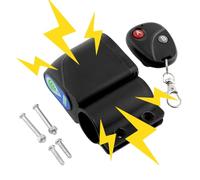 Bicycle Alarm System Anti-Theft - Bicycle Alarm | Loud Scooter Alarm with Remote Control, Wireless Motorcycle Alarm, Waterproof Vehicle Security Alarm System Volume, Multipurpose Vehicle Alert for