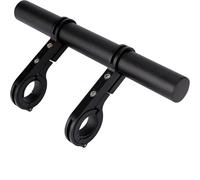 Bicycle Aluminum Alloy Handlebar Extender (Black, 20CM) 1 Pieces (D-583-A)