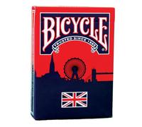 Bicycle® Ambassador Playing Cards Age 3+ - 1 Deck, Air Cushion Finish, Professional, Superb Handling & Durability, Great Gift For Card Collectors, British, London Skyline, Limited Edition