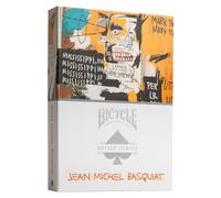 Bicycle Artist Series Jean-Michel Basquiat Playing Cards - Limited Edition Boxed Set, 2 Premium Decks, Made in USA. Gift Boxed