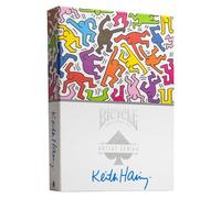 Bicycle Artist Series Keith Haring Playing Cards - Limited Edition Boxed Set, 2 Premium Decks, Gift Boxed