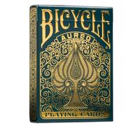 Bicycle Aureo Playing Cards - 1 x Showstopper Card Deck, Easy To Shuffle & Durable, Great Gift For Card Collectors, Black and Golden