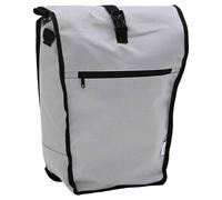 Bike Pannier Bag Grey Polyester 34x16x59 cm Commuter Waterproof Rack Pouch Light