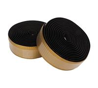 Bicycle Bar Tape Soft EVA Shock Absorption Non-Slip Strap for Comfortable Long Rides 2 Pack (Gold)