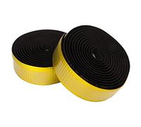 Bicycle Bar Tape Soft EVA Shock Absorption Non-Slip Strap for Comfortable Long Rides 2 Pack (Yellow)