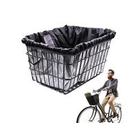 Bicycle Basket Cover - Waterproof Protection, Soft Padded Insert | Custom Bicycle Basket Guard for Pet Transportation, Groceries or Outdoor Bikes to Parks, Markets and Fitness Centers