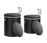 Bicycle Basket Front Handlebar - Foldable Waterproof Cargo Basket, Reflective Portable Cycling Storage Bin, Detachable Front Riding Carrier, Handlebar Mounted Transport Holder | Shopping Touring
