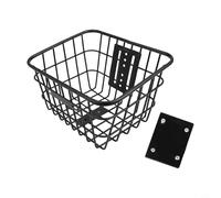 Bicycle Basket Front, Removable Electric Scooter Front Cargo Basket Iron Pipe Basket For Various Scooters And Bicycles For Cycling Shopping