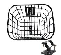 Bicycle Basket Handlebars, Large Handlebar Storage, Bicycle Basket | For Cycling, Journeys, Beach Walks, Shopping, Picnics, Scooters