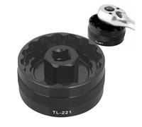 Bicycle Bb Extractor - Mechanic Removal Device, Reliable Cycle Maintenance Helper, Long Lasting Hardened Metal Turner | Efficient Cycling Repair Aid For Touring COMMUTE Garage Setup