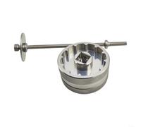 Bicycle Bearing Press Kit for Chris King T47 Cups | 2-in-1 design, installs bushings securely, fits for torque key drive, silver finish, build