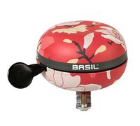 Bicycle bell Basil Big Bell Magnolia steel bicycle bell Ø 80 mm red