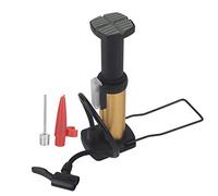 Bicycle Bike Foot Pump Mini Portable High Pressure Floor Inflator Tire Air Pump for Outdoors (Gold)