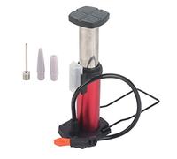 Bicycle Bike Foot Pump Mini Portable High Pressure Floor Inflator Tire Air Pump for Outdoors (Red)