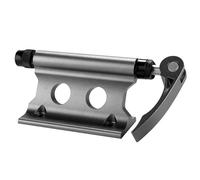 Bicycle Bike Front Fork Quick Release Retaining Clip Dismountable Attaching Clamp Portable Cycling Part for Bicycle Racks, Roofing(Silver)
