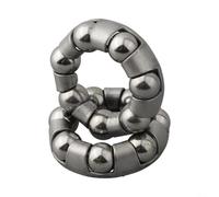 Bicycle Bike Headset Bearings For Bottom Bracket 2PCS, Compatible With Front Forks For Road And Kids' Bicycles(6# 25mm)