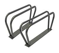 Bicycle Bike Wall Floor Mount Two Mounted Stand Rack Holder Storage Shed 13
