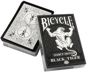 Bicycle Black Tiger Legacy Edition by Ellusionist Playing Cards Special Edition in Black Exclusive Design for Collectors