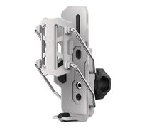 Bicycle Bottle Cage - Automatic Clamp Adaptive Bottle Holder - 360° Rotating Holder Adaptable to Guidien for Cycling and Motorcycle Commuting Travel