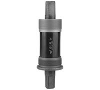 Bicycle Bottom Bracket 118mm/120mm/122.5mm/124.5mm/127.5mm - Steel Square Taper Bottom Bracket for Road & Mountain Bike, compatible with SHIMANO & SRAM Cranks, 68x127.5L T