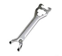 Bicycle Bottom Bracket Cup Wrench Steel Vintage Axle Hub Cone Tool for English or Italian Threaded Frames Multifunctional Design for Cassette Lock Ring Removal